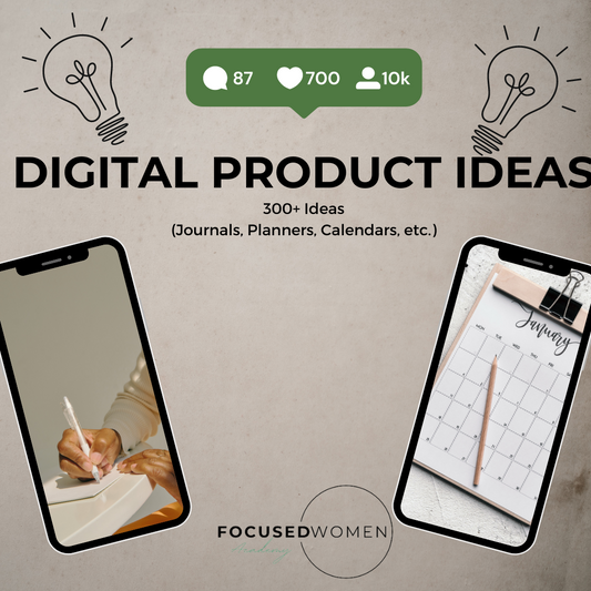 300 Digital Product Ideas